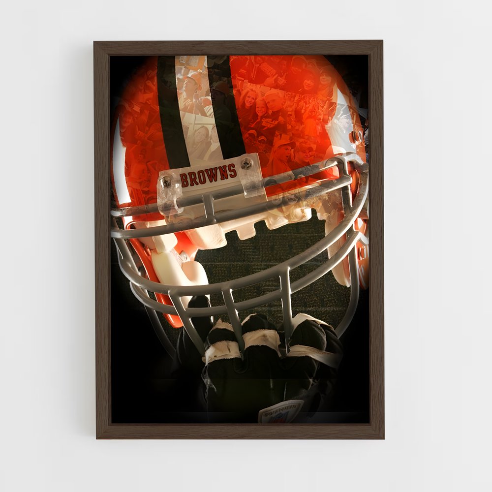 Poster Casque des Browns (vue 5)